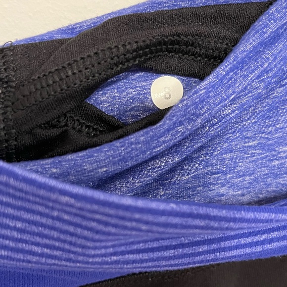 Lululemon Astro Pant Black/Tonka Stripe Pigment Blue 8 - Picture 16 of 16